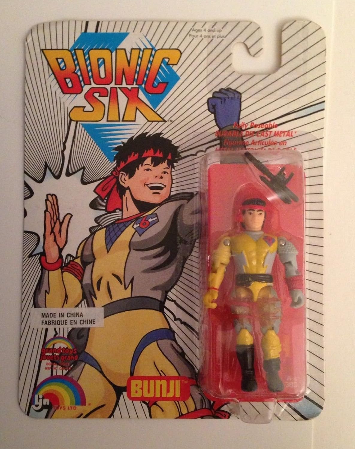 bionic 6 action figures
