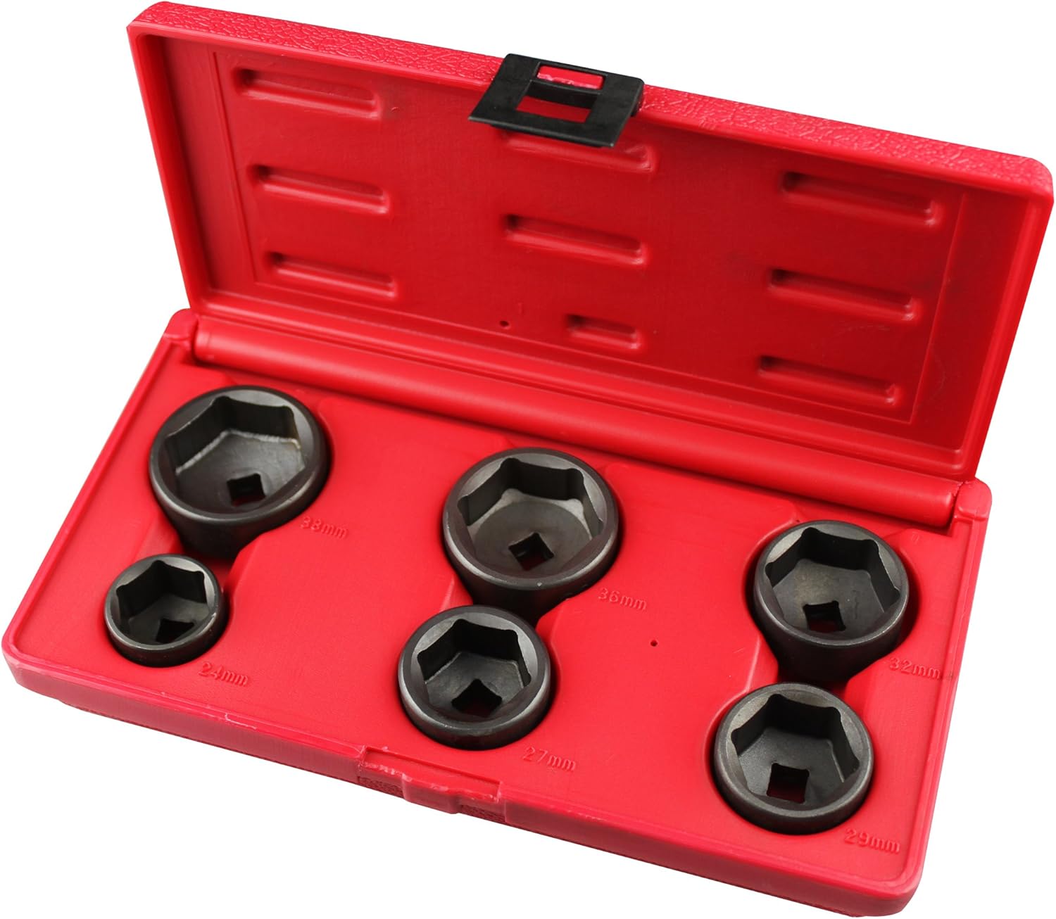 Kauplus 6PCS Oil Canister Socket Service Kit, 3/8Inch