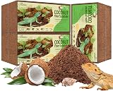 Riare 6 Pack Natural Coconut Fiber Substrate for Reptiles Terrarium Bedding