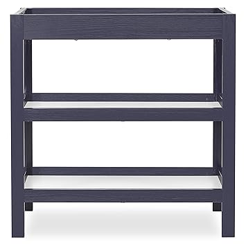 navy changing table