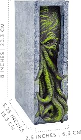Toy Vault Cthulhu Bookshelf Insert Resin Bookend Home Decor Statue view 6