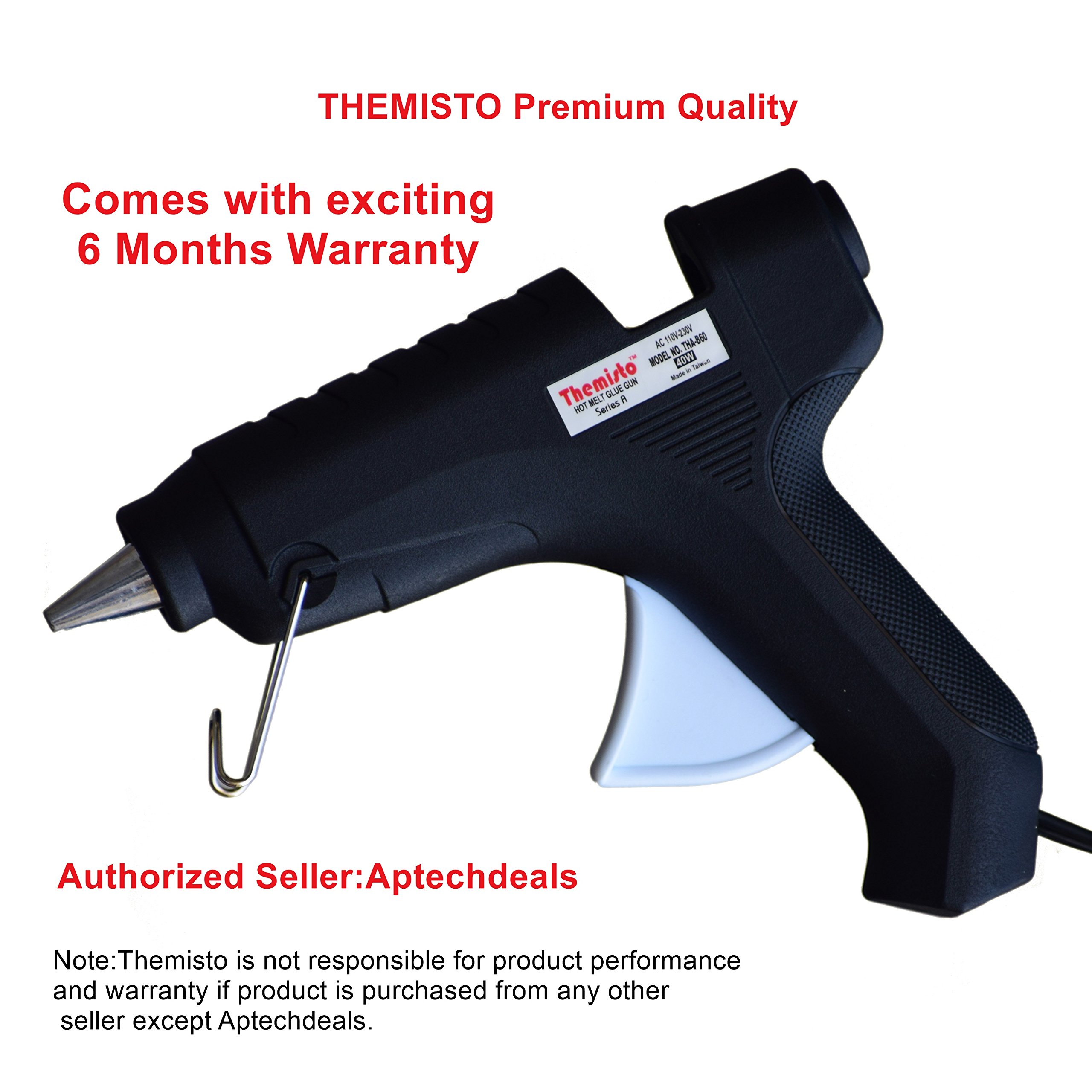 Buy Glue with Glue Sticks 40W Hot Melt Glue with Anti Drip for Arts and