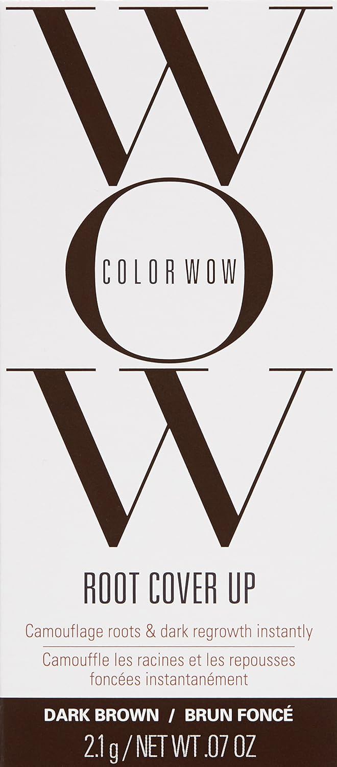 COLOR WOW Root Cover Up Dark Brown, .07 oz: Premium Beauty
