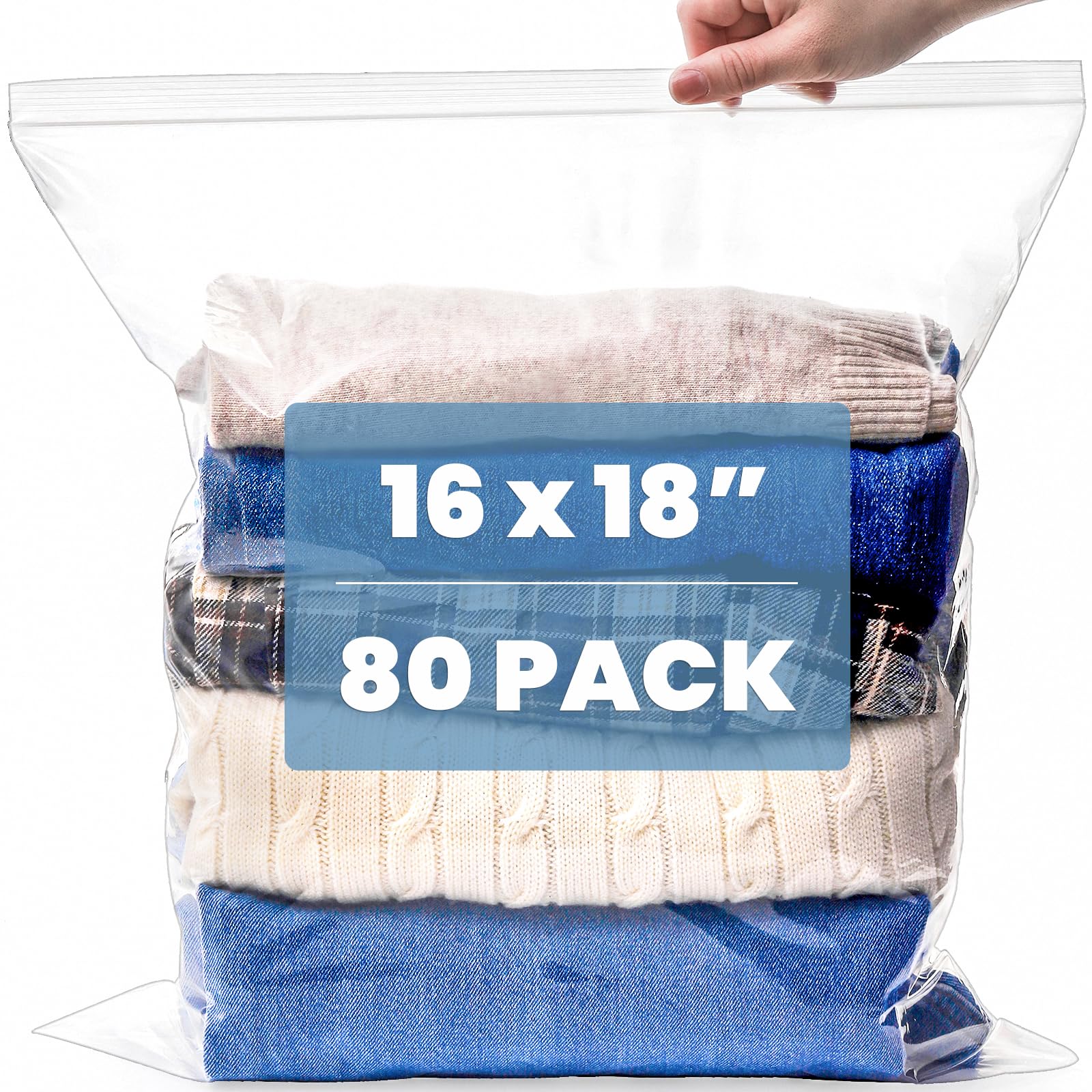 Secure Seal 4x9 Reclosable Poly Bags – 2mil Clear Resealable Zipper Bags (Buy 1 To 6,000)