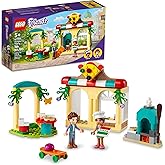 LEGO Friends Heartlake City Pizzeria 41705 Restaurant Set, Creative Gift for Grandchildren, Toys for Kids 5 Plus Years Old with Olivia & Ethan Mini-Dolls
