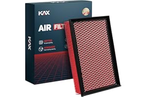 KAX Premium Engine Air Filter, CA11876 Replacement for Select Volkswagen and Audi Models, Advanced Air Filter Media, Increased Acceleration
