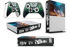 giZmoZ n gadgetZ Xbox One S Joker Console Skin Decal Sticker + 2 Controller Skins
