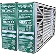 Generalaire 4541 Furnace Filter | Actual Size 15 5/8" x 24 1/4" x 4 15/16" (16x25x5) | MERV 11 | with Foam Strips | Pack of 2