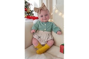 BABESIDE Reborn Baby Dolls, 20Inch Cute Soft Vinyl Realistic-Newborn Baby Doll Poseable Real Life Lifelike Baby Dolls w/Doll Accessories for 3+ Year Old Girls