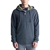 Buffalo David Bitton mens Long Sleeve Waffle Hoodie
