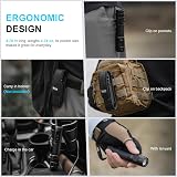 Wuben C3 LED Flashlight 1200 Lumens Rechargeable Type C IP68 view 6