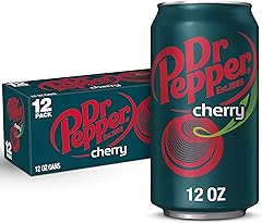 DR PEPPER - CEREZA, 12 onzas, paquete de 12