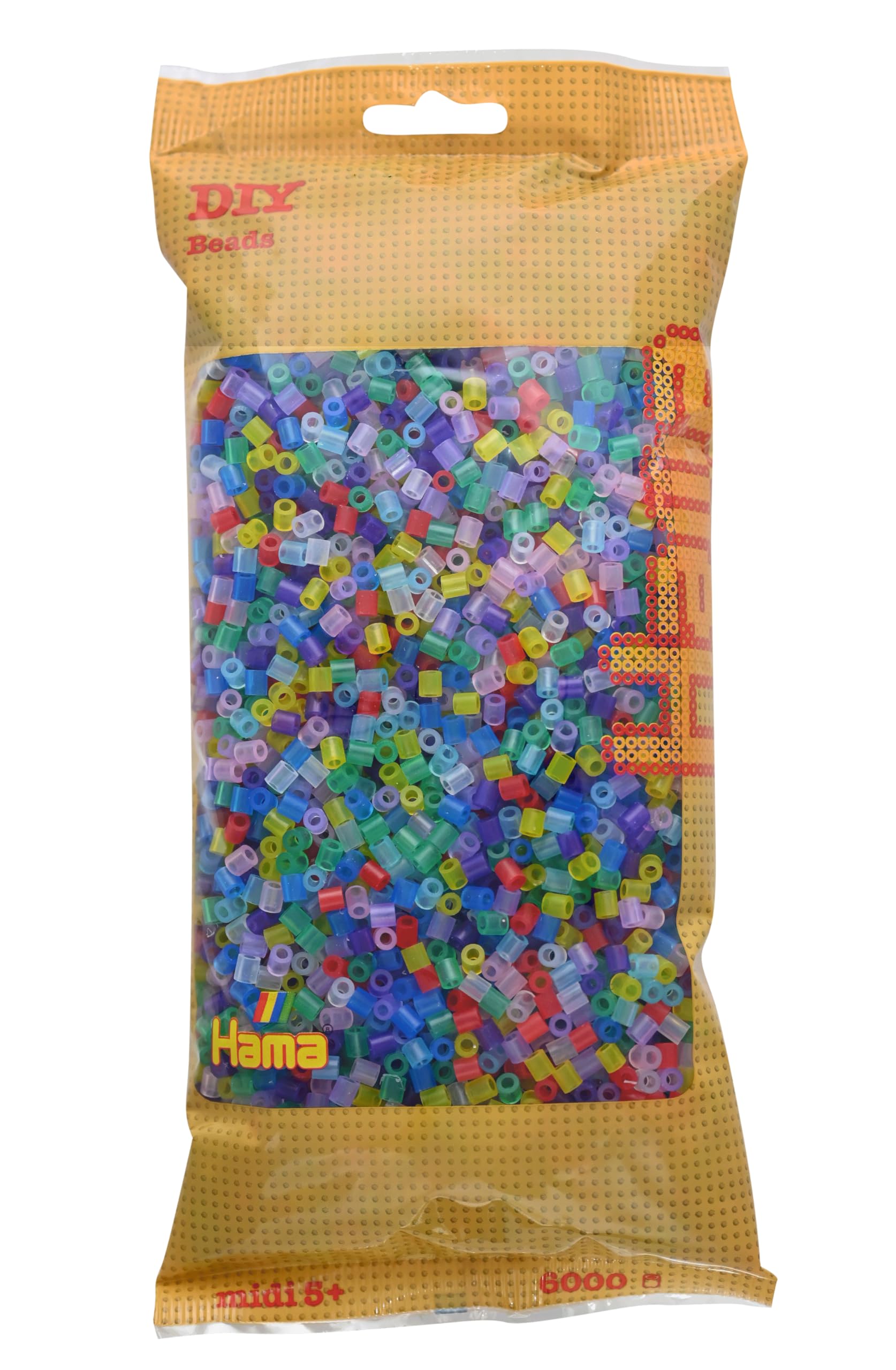 Hama Fuse Beads (6000-Piece, Transparent)