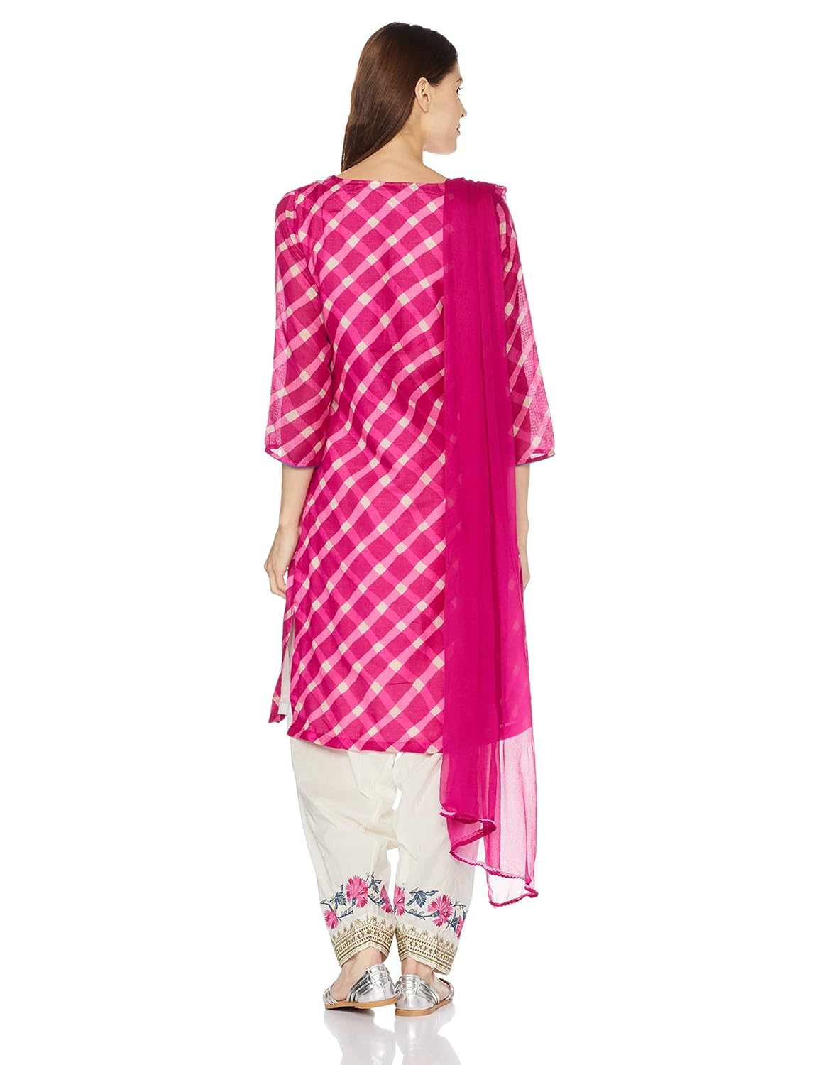 biba women's straight salwar suit