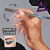 Urban Decay 24/7 Ink Eyeliner Pen Oil Slick Gunmetal 1g Vegan Brush Tip view 5