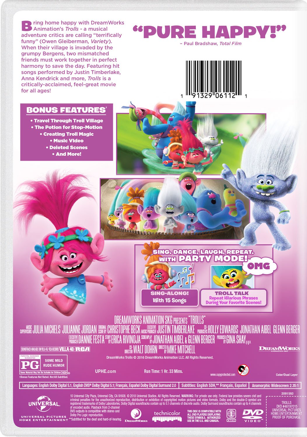 Trolls Trolls 1 Dvd Amazon De Dvd Blu Ray