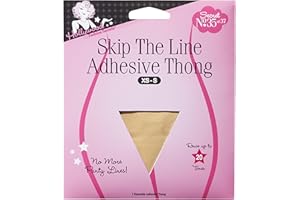 Hollywood Fashion Secrets "Skip the Line" Adhesive Thong, X-Small/Small