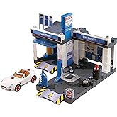 Klein - Bosch Car Repair Station &amp; Car Wash, Take Apart Toy Garage | Realistic service center with convertible car and screwdriver tool, promotes motor skills, for kids ages 3 years and up