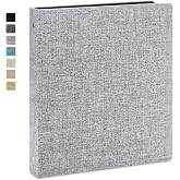 NatureTouch 1-Inch 3-Ring Glitter Binder, Silver | Holds 300 Pages, Letter Size, Durable Waterproof View Binder, 10.5x11.5 Inches - View #7