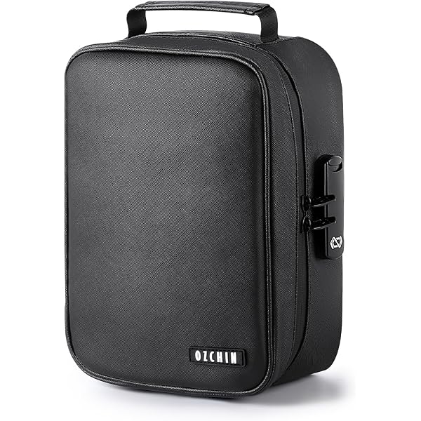 Amazon.com: OZCHIN Large Smell Proof Bag with Combination Lock