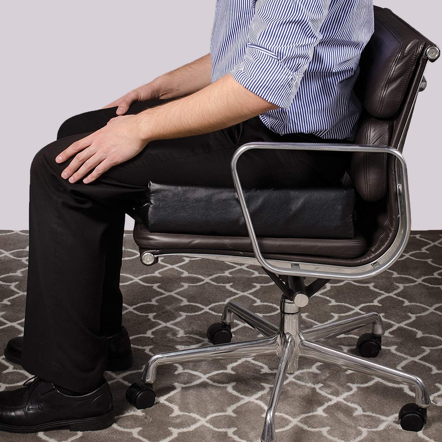 Wheelchair Seat Cushion Pillow, Black: Health & Personal Care