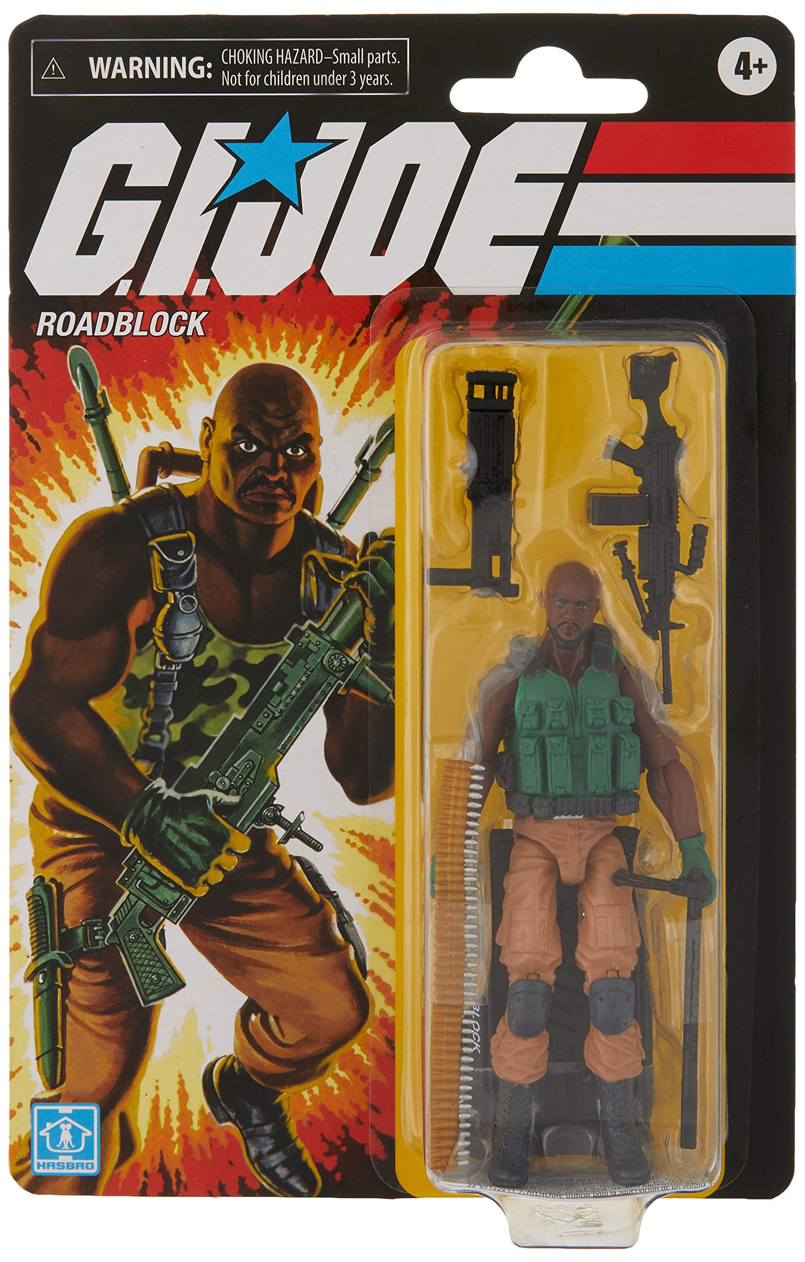 Hasbro G.I.Joe Roadblock Action Figure 10 cm