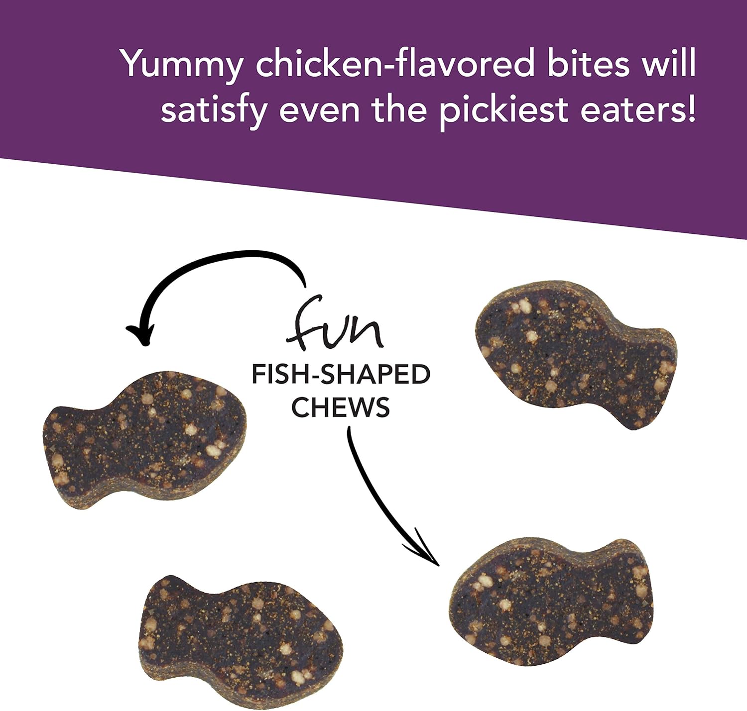 VetriScience Laboratories - Vetri Lysine Plus, 120 Bite Sized Chews, 3 Pack: Pet Supplies