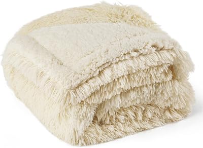 Bedsure Waterproof Dog Blanket Extra Large 152x203cm Cream