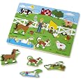 Puzzle Sonoro Old Macdonald's Farm – Melissa & Doug – 8 Pezzi Per Bambini 2+ Anni