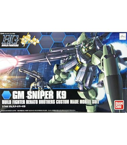 Amazon.com: BANDAI Gundam RGM-79SC GM SNIPER CUSTOM 1/144 Scale