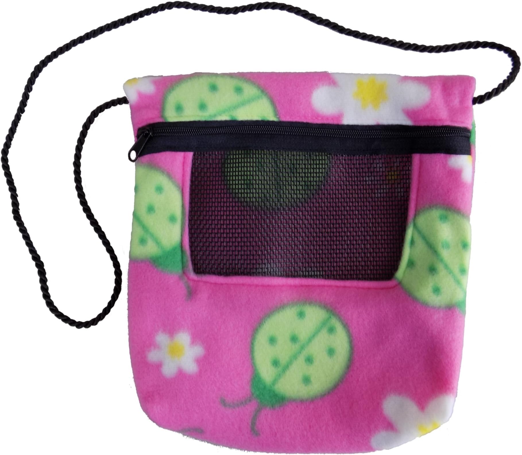 Bonding Carry Pouch (Ladybug) for Sugar Gliders and small pets