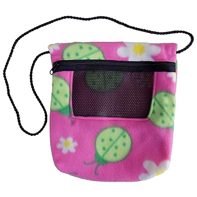 Bonding Carry Pouch (Ladybug) for Sugar Gliders and small pets