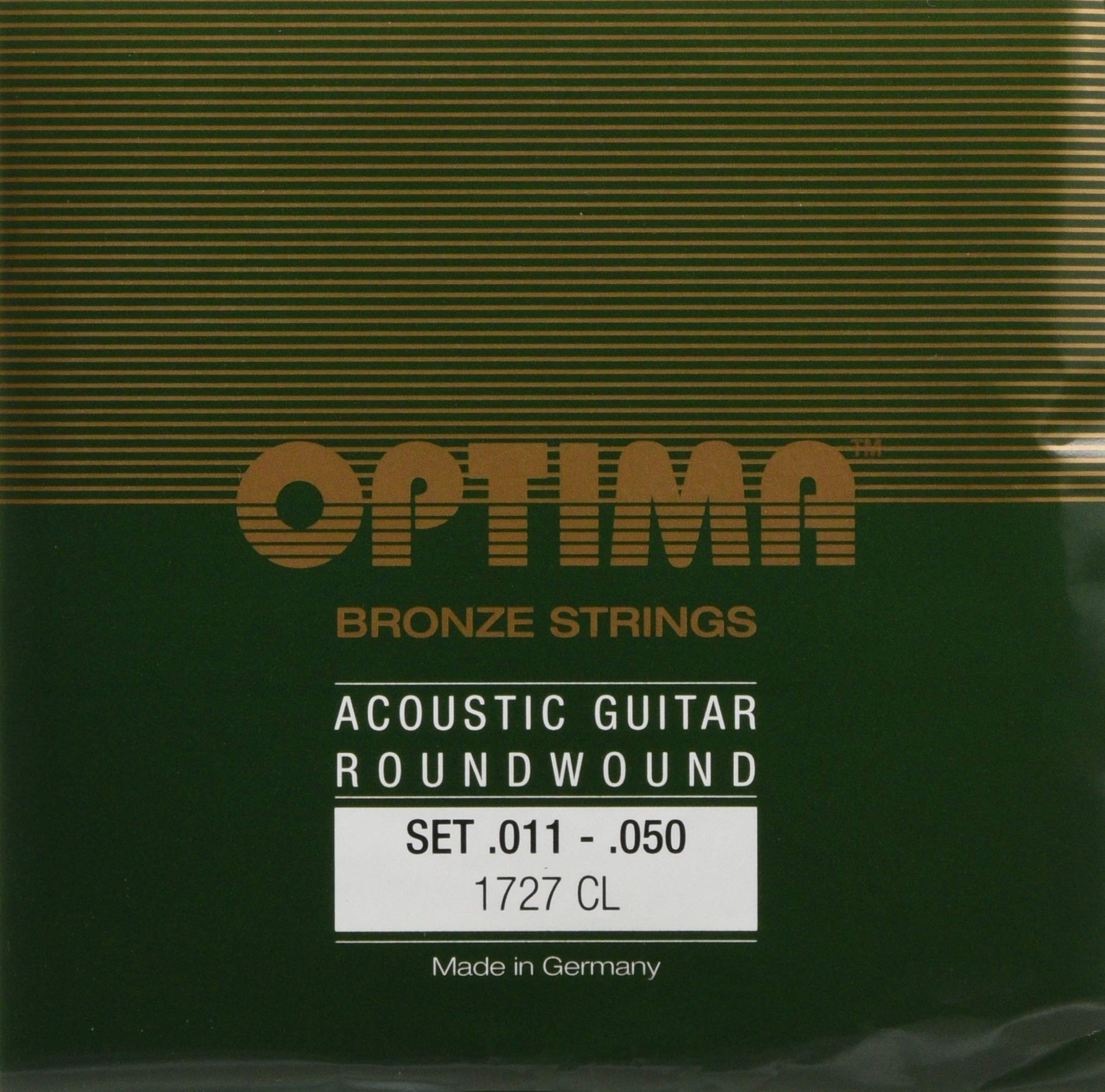 Optima Acoustic Guitar Strings Bronze Strings Set custom-light 1727CL
