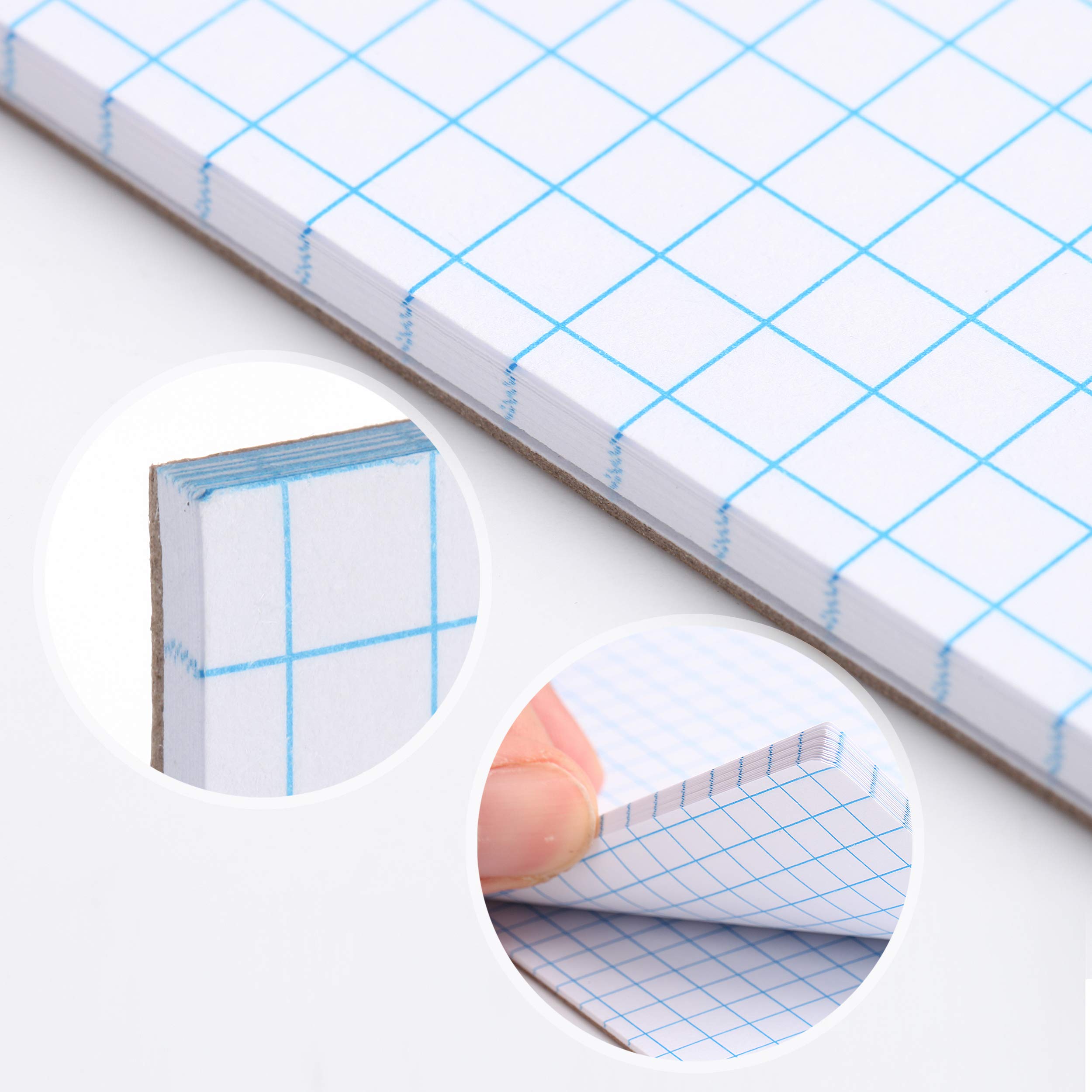 Mr. Pen- Large Graph Paper pads 11 x 17 Inches, 22 Sheets, 5x5 (5 Squares Per Inch), Blueprint 11 x 17 Grid Paper Pad, Math Notebook