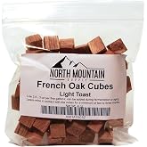 North Mountain Supply French Oak Cubes (Light Toast, 4 Ounce)