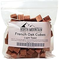 North Mountain Supply French Oak Cubes (Light Toast, 4 Ounce)