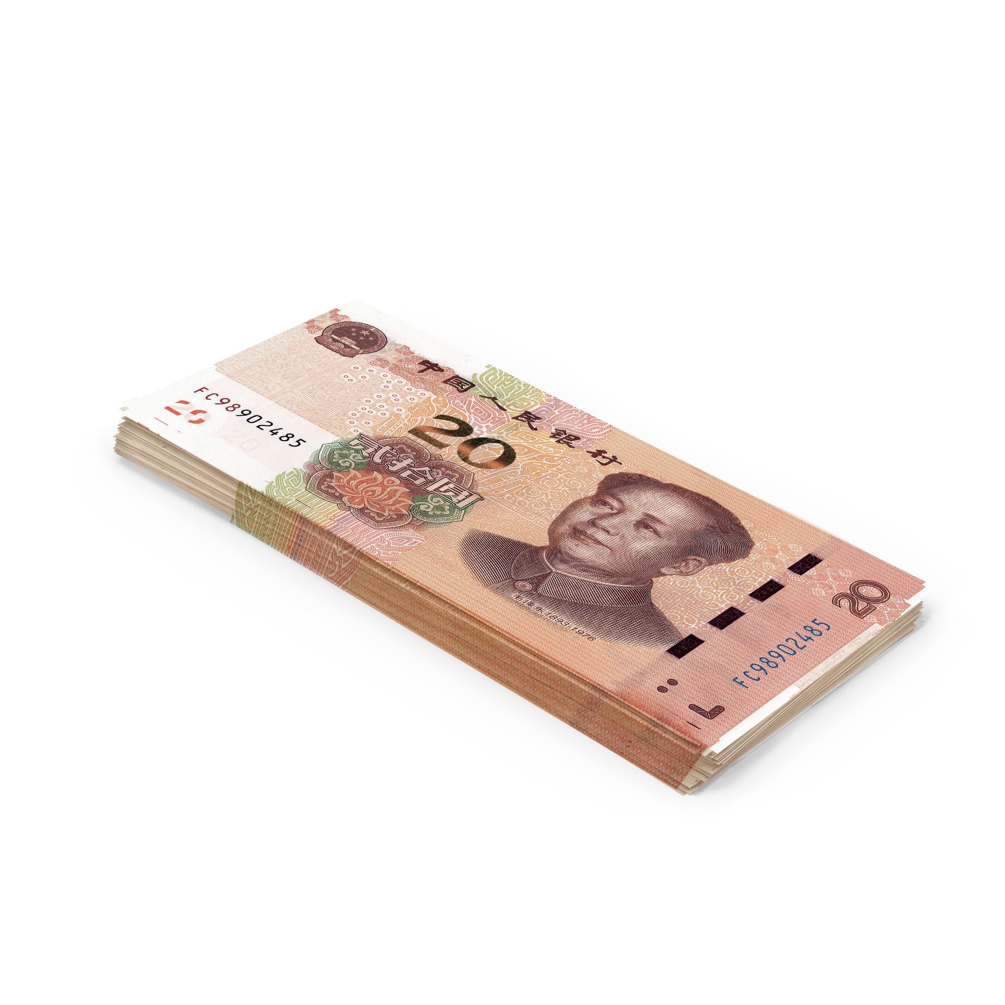 Scratch Cash 100 x 20 Yuan Money for Playing (reduced to 75%)