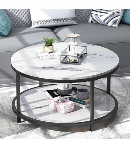 Amazon.com: Acme Aziz Contemporary Metal Coffee Table with