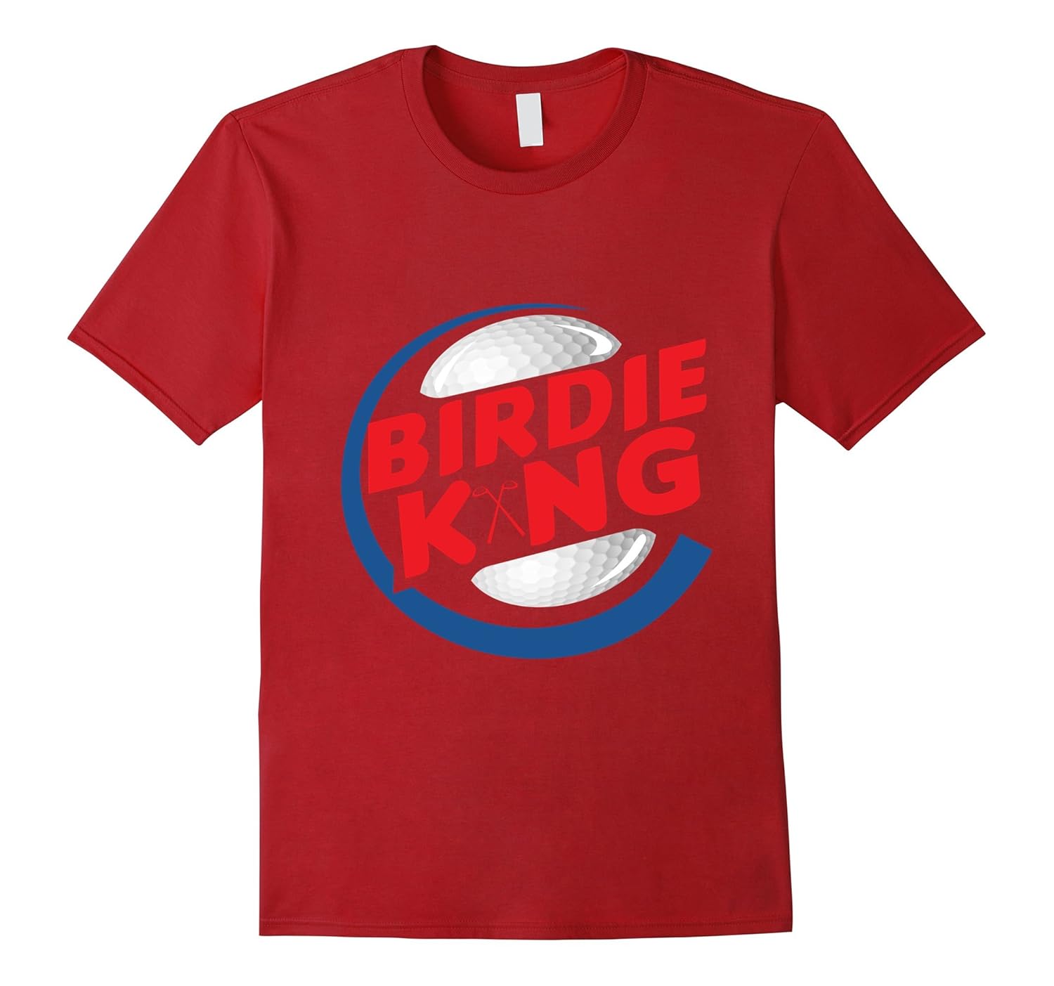 Funny Birdie King Golf and Disc Golf TshirtTShirt Managatee