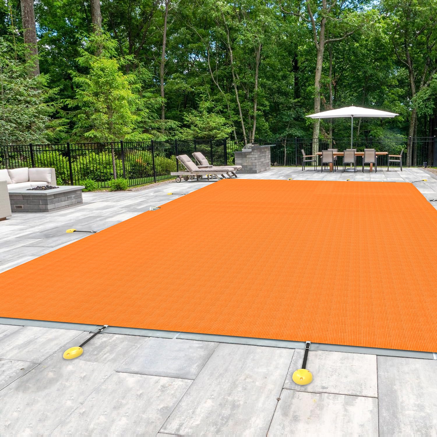 E&K 8'x46' Pool Cover for Inground Pools, Rectangle