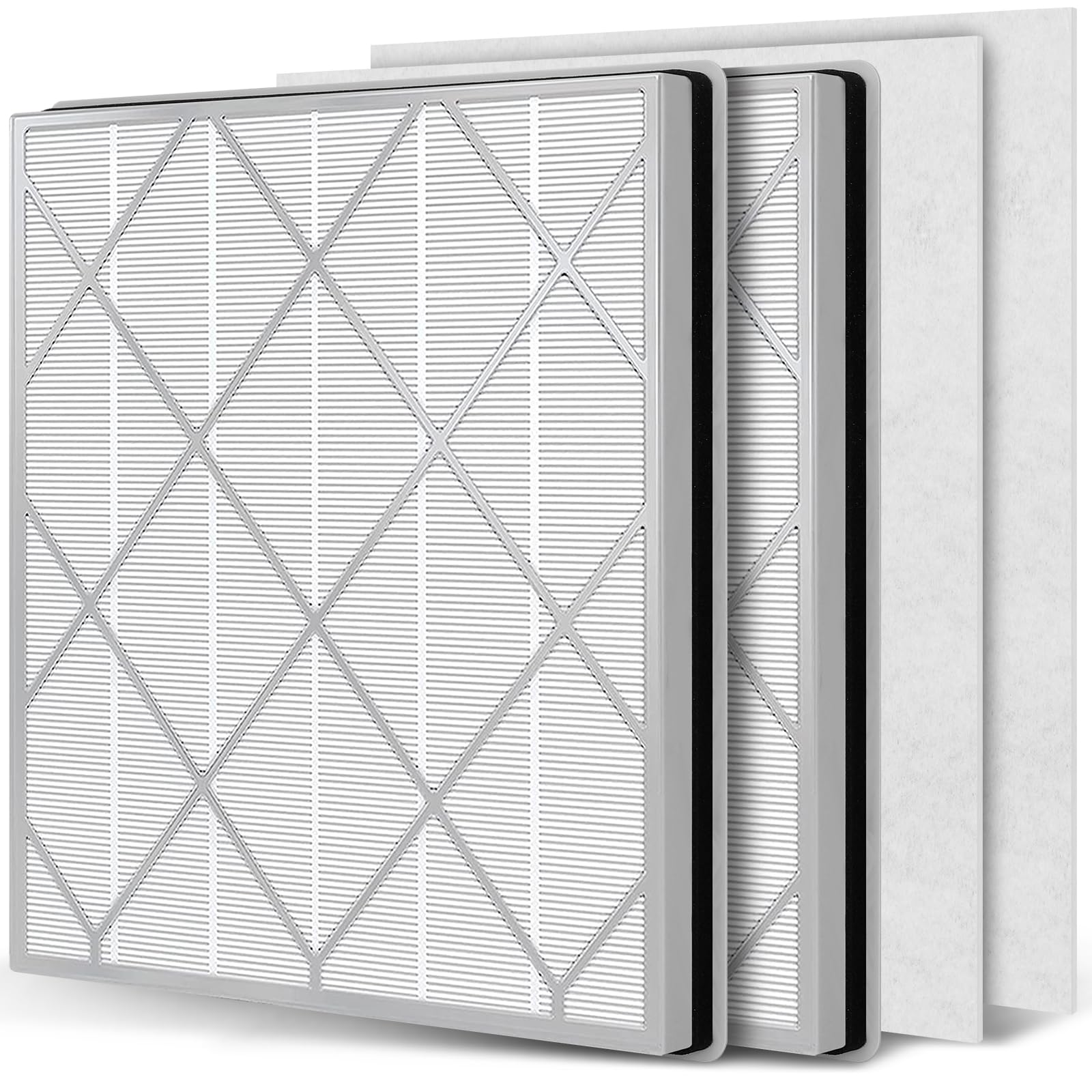 Photo 1 of ?2 Packs?HE401 Filter Replacement for Shark Air Purifier 4 Compatible with Shark 4 Fan Air Purifier HE400, HE401C, HE401NP, HE402, HE402AMZ, HE4FKPET, HE4FKPETMB, HE4FKPRO, HE402C