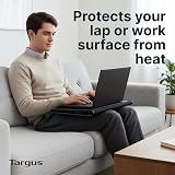 Targus Dual Cooling Fan Laptop Chill Mat 17-Inch USB A Mini USB Black/Grey view 6