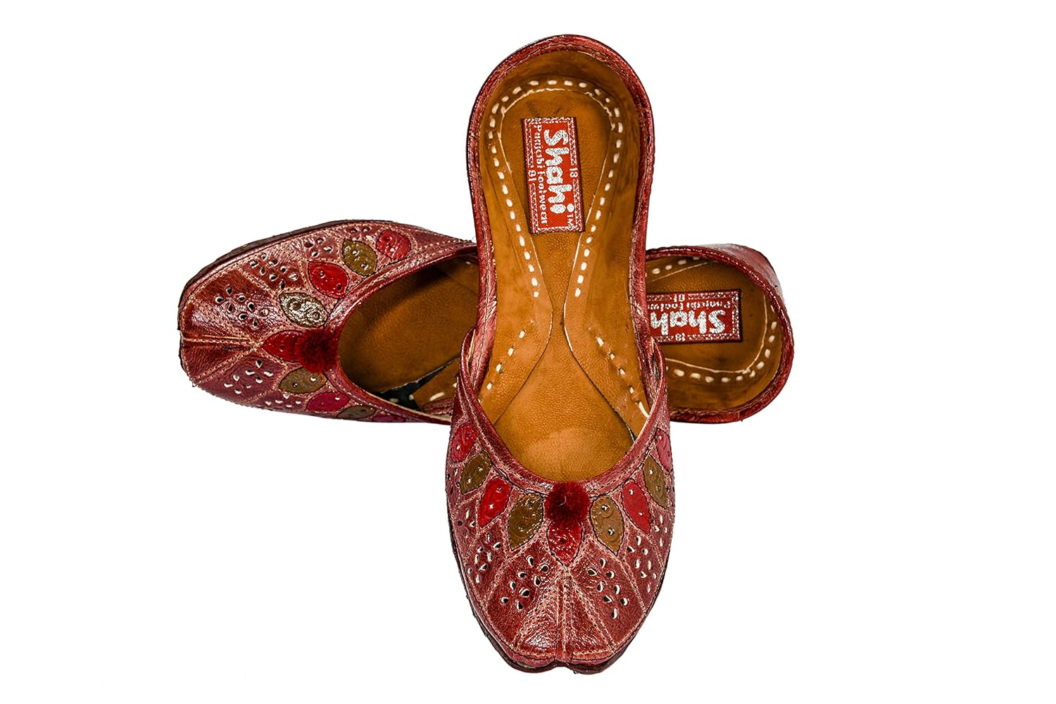 shahi leather punjabi jutti for women spf-810