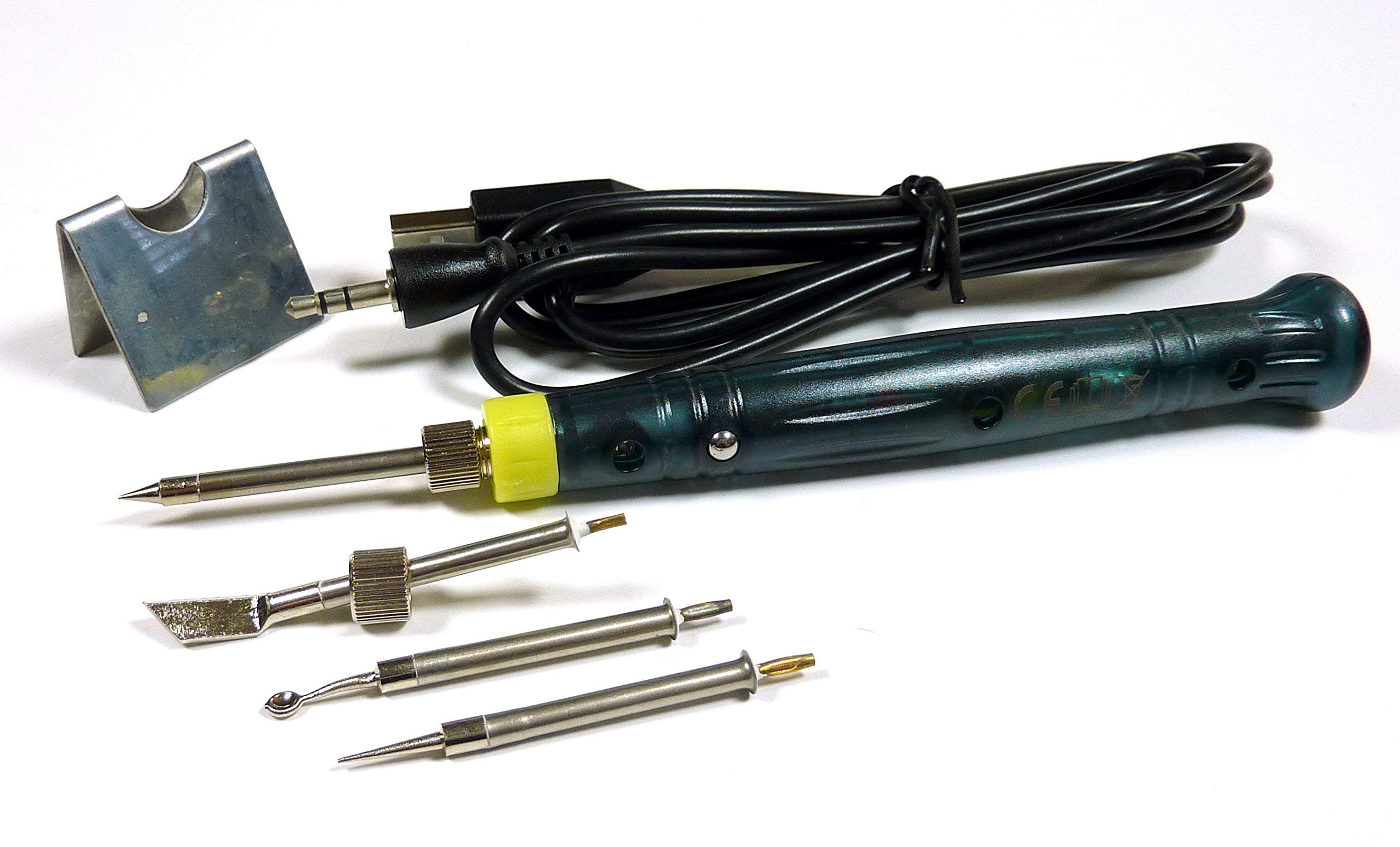 Velleman VTSUSB USB Powered Soldering Iron/3D Print Finishing Tool, Multi-Colour