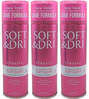 Amazon Com Soft Dri Sparkling Citrus Deodorant 2 3 Ounce Aluminum Free 65ml 3 Pack Beauty