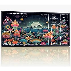Playmat with Zones for MTG Magic The Gathering, 24