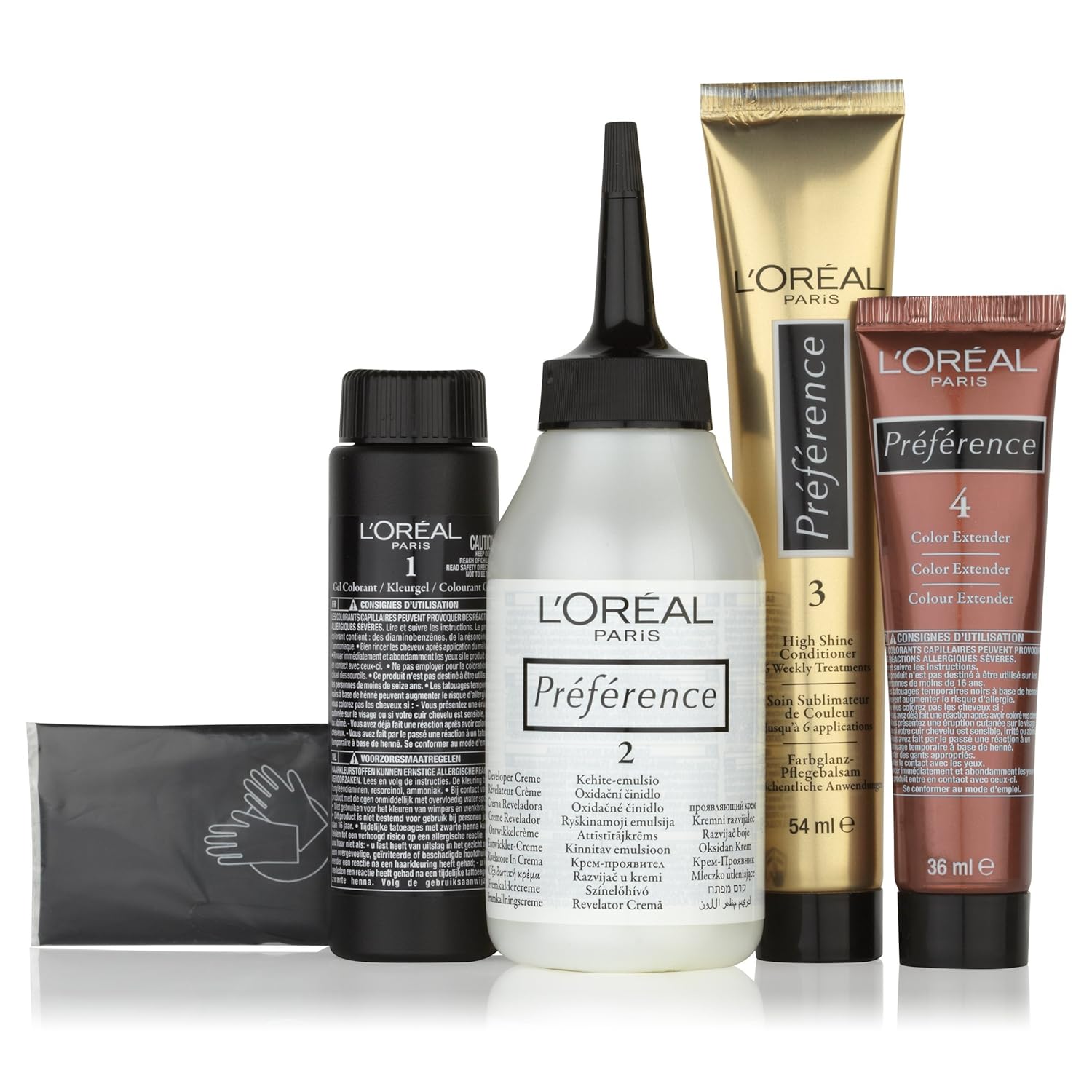 Loreal Hair Color Extender Instruction Leaflet | Colorpaints.co