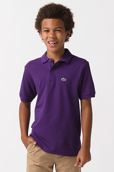 Lacoste Playera tipo Polo Morada Playera para Niños Morado Talla 12 años: Amazon.com.mx: Ropa, Zapatos y Accesorios