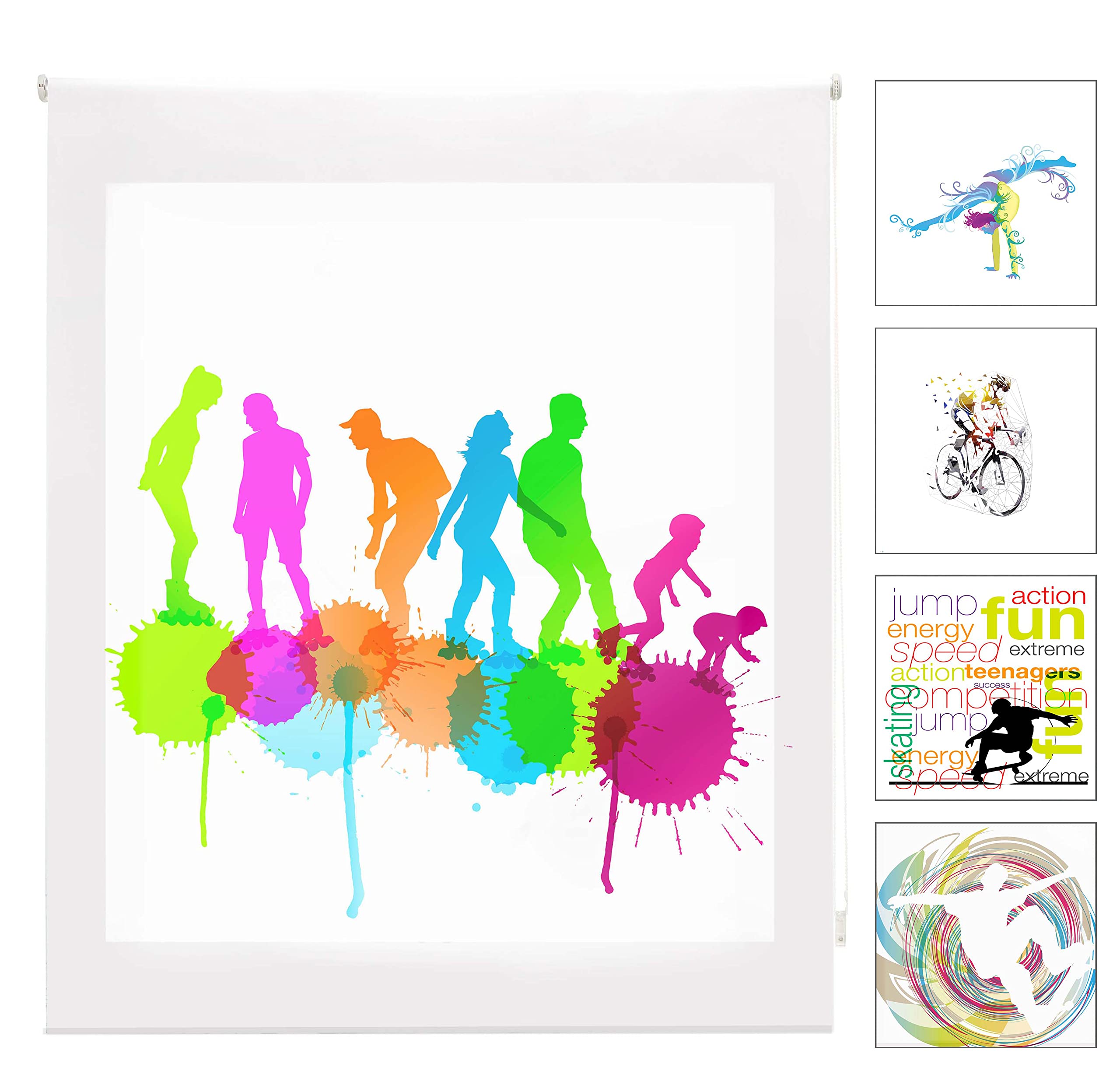 blindecor w-j-45957 – Roller Translucido Digital Print, 130 x 180 cm