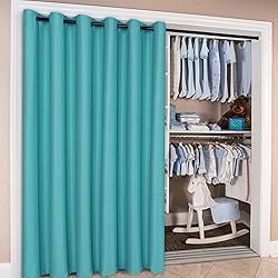 Hiasan Room Divider Blackout Curtains,Extra Wide
